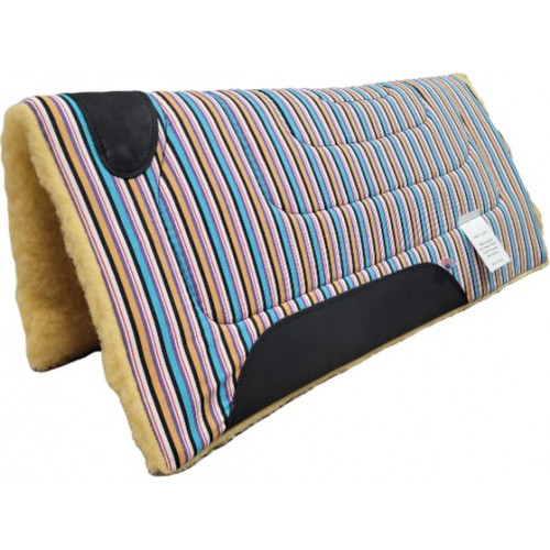 1250 Candy Striped / Maize fleece pad