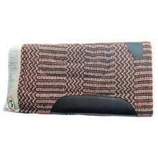 2220-Double weave Pad- Rust, Black, & Cream