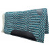 2220-Double weave Pad- Teal, Black, & Cream