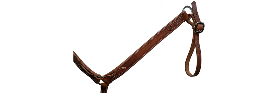 Hermann Oak harness leather breast collar
