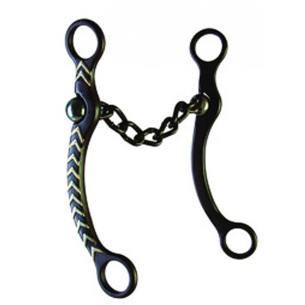Browned Chain Bit with GS Accented Cheeks