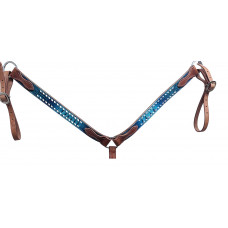 BC125-2BS-OCEAN BLUE GATOR & WHITE LACE