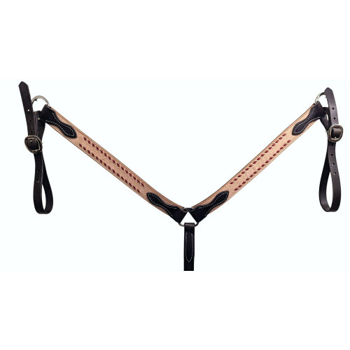 BC125-4BS-C- ROUGH OUT & RED LACE
