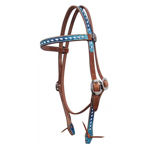 BB11322-2BS-OCEAN BLUE GATOR & WHITE LACE