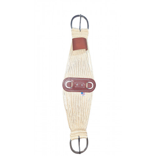 3504-Mohair blended cinch w/leather center