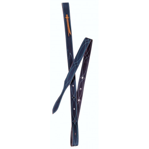 BLT134P- Burgundy leather latigo