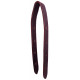 BOS134DS- Burgundy leather off strap doubled & stitched.