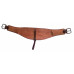 FC6HDS- 6" Harness curved flank cinch lined w/ oil tan leather.