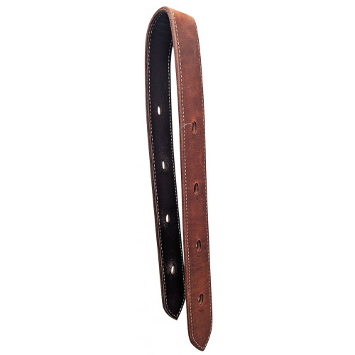 OS134DS- Harness leather off strap doubled & stitched. OS134DS- Harness leather off strap doubled & stitched.