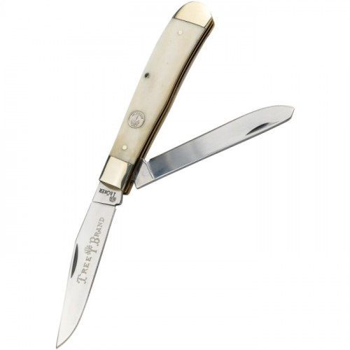 110826 WHITE BONE BOKER POCKET KNIFE