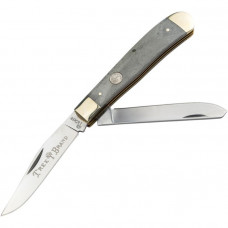 110827 GREY BONE BOKER POCKET KNIFE