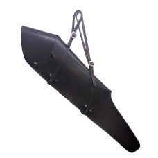 RIFLE SADDLE SCABBARD, CHOCOLATE