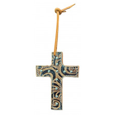CROSS 13- Copenhagen Brown Floral- silver spots CROSS 13- Copenhagen Brown Floral- silver spots