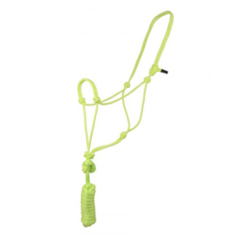 91061-Lime rope halter rope halter