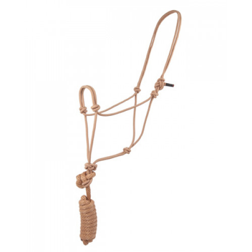 91061-Tan rope halter
