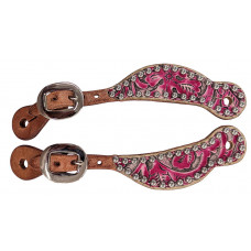 SSK3332WSP25-PINK FLAMINGO FLORAL- SILVER