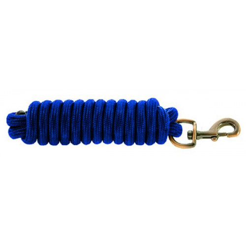 68540-Blue lead w/ copper hardware