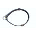 NB3-4BS-C- Chocolate bridle leather noseband w/ buck stitched roughout overlay.