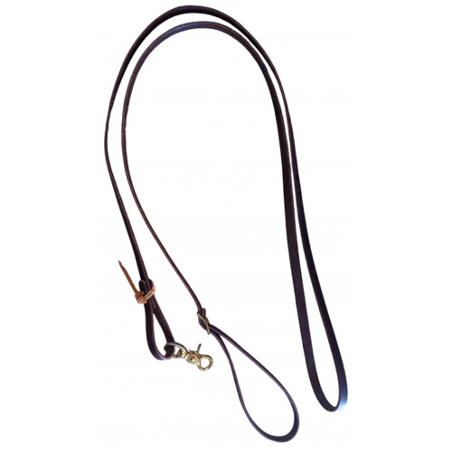 BRR112- 1/2" Latigo roping rein