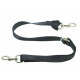 93897 Black nylon tiedown strap