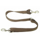 93897 Brown nylon tiedown strap