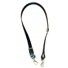 BT-300- Black Bio thane tiedown strap.