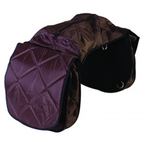 92981- Quilted nylon saddle bag.