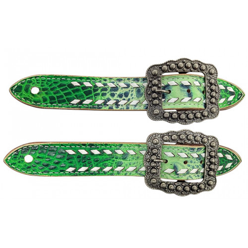 SS150-2BS-LIME GATOR- WHITE LACE