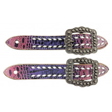 SS150-2BS-PURPLISH GATOR- WHITE LACE