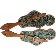SS132LTWSP25-Turquoise floral