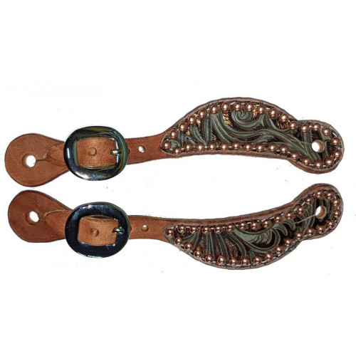 SSK3332WSP25-MOSS GREY FLORAL- COPPER