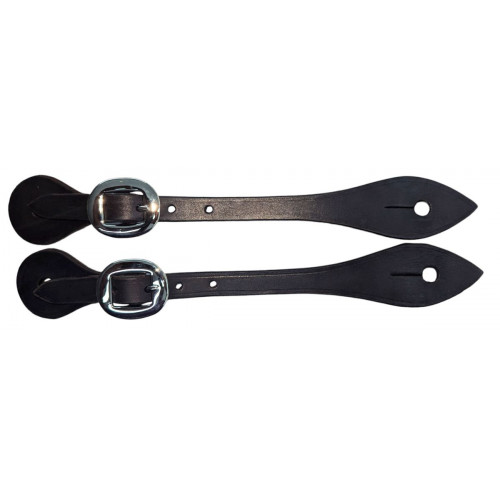 SS132-C- Chocolate bridle spur strap