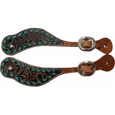 SS3332-1BS- COPENHAGEN BROWN FLORAL / TQ LACE