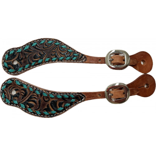 SS3332-1BS- COPENHAGEN BROWN FLORAL / TQ LACE