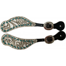 SS3332-1BS- C- SAND / TURQUOISE LACE
