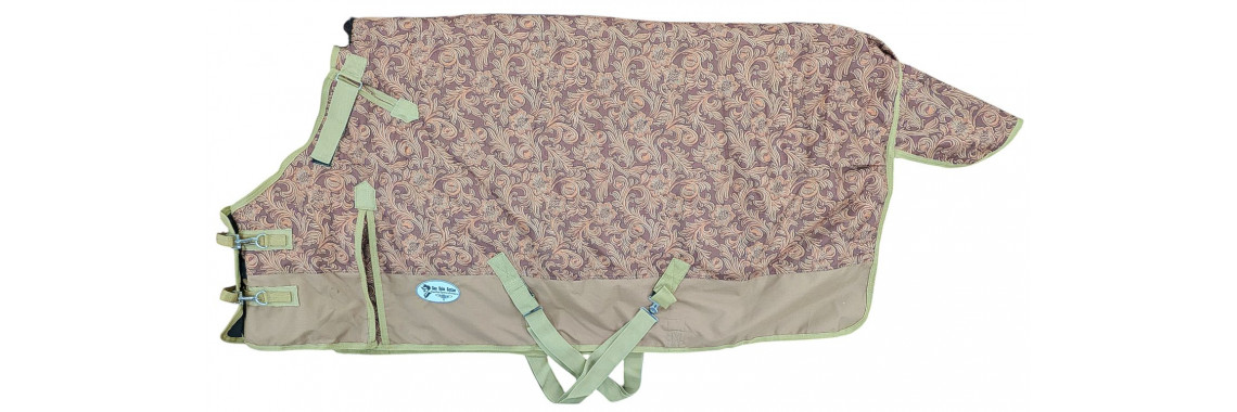 600d floral turn out blanket