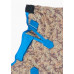 E600- TURQUOISE FLORAL