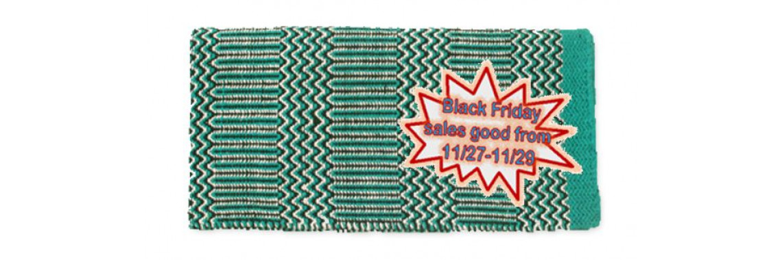 double weave saddle blanket