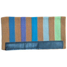 1424-5 Oatmeal Casa Zia wool saddle blanket