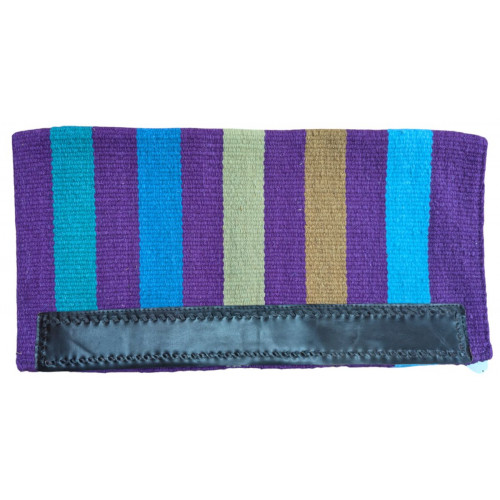 1424-5 Purple Orchid Casa Zia wool saddle blanket
