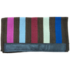 1424-5 Hershey Brown Casa Zia wool saddle blanket